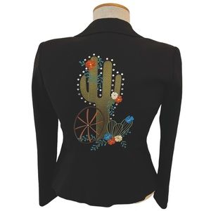 Women’s Vintage Southwest Blazer - Size 6 - Sage West